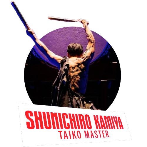 Photo of Shunichiro Kamiya, Taiko Master